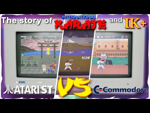 The story of International Karate and IK+ (on the Atari ST) - (Archer MacLean, System 3, Andromeda)