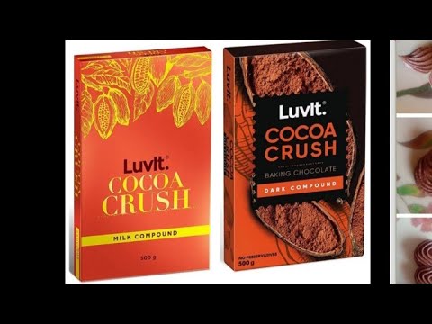 Opening of 1Kg  LUVIT (Dark,Milk) Compound chocolate