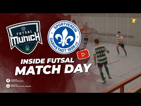 Match Day Darmstadt 98 vs TSV Neuried Munich #darmstadt #futsal #futbolsala #munich #football