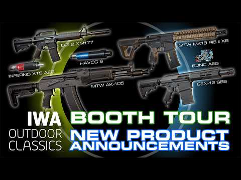Hands on with the MTW AK, Dig 2 XM177 and more! - IWA Booth Tour