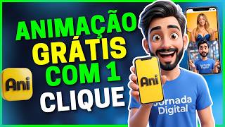 🤯Nova IA Cria Vídeos LONGOS com Controle de Movimento GRÁTIS No Automático (Anijam AI)