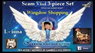 Fast Open Pandora/Vimi 3-piece set/Wingdow Shopping/Legendary iona - Salvage Wings, Tails