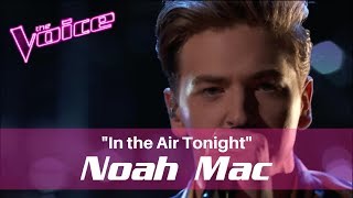Noah Mac - The Voice 2017 Playoffs “In the Air Tonight” (Lyrics)