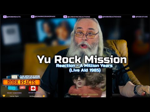 Yu Rock Mission Reaction - A Million Years (Live Aid 1985) - First Time Hearing - Requested