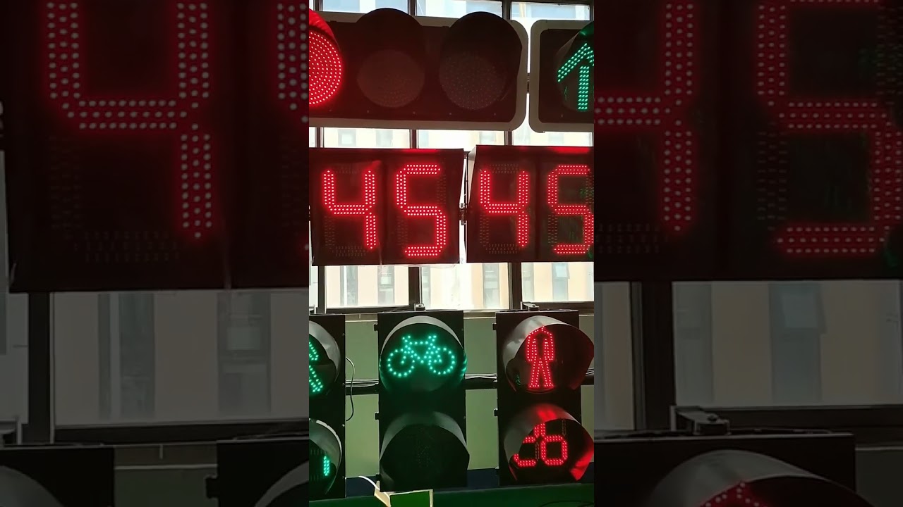 countdown timer traffic lights