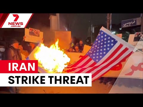Trump softens his threat to strike Iran | 7NEWS