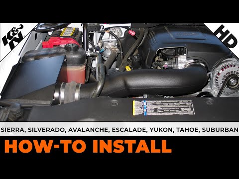 Sierra, Silverado, Avalanche, Escalade, Yukon, Tahoe, Suburban [#57-3070] Air Intake Installation