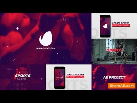 Download Videohive Sports Opener Instagram Stories