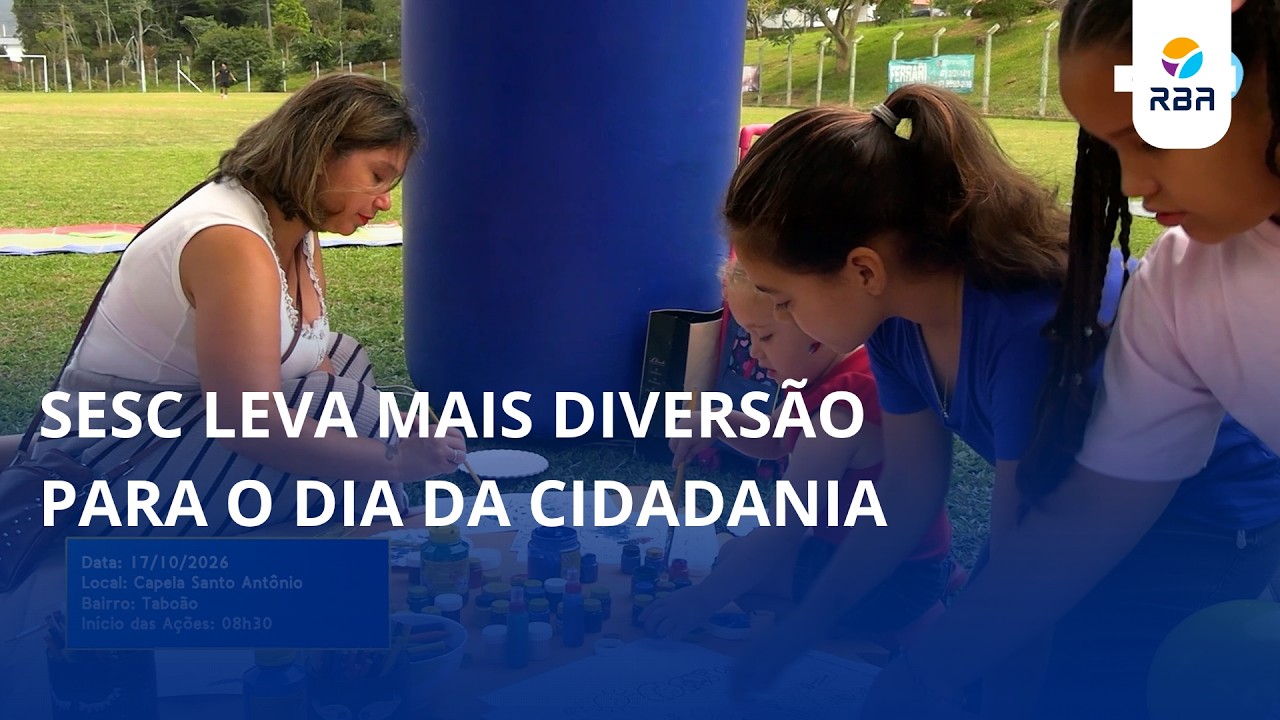 SESC leva mais diversão para o Dia da Cidadania