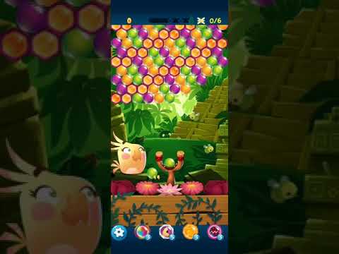 Angry birds pop bubble shooter level 195 3 STARS NO BOOSTER