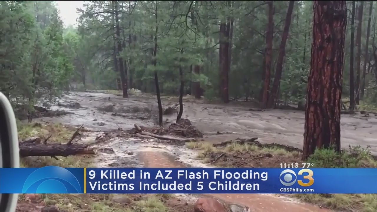 Arizona flash flood kills 9 relatives celebrating birthday