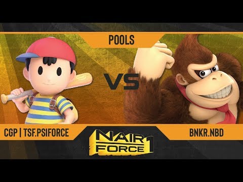 [ Nair Force 1 02.23.19] Smash Ultimate Tournament CGP|TSF.Psiforce Vs BNKR.NBD