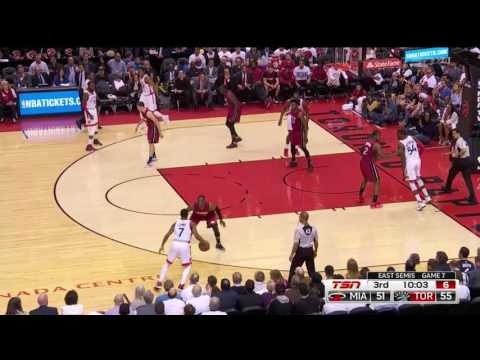 Raptors Highlights: Lowry Three - May 15, 2016