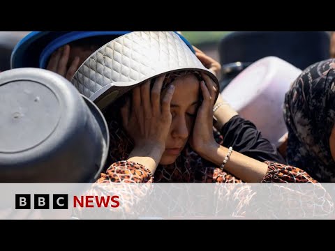 援助組織警告稱 "大規模饑荒 "正在加沙蔓延 | BBC News (Aid groups warn that ‘mass starvation’ is spreading in Gaza | BBC News)