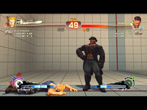 SSFIV~ Guile (Blue Emblem) vs  Dudley (UGP HJM) HD 2