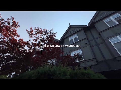 ❤️A Must-See Gem💎 Elegant Air-Conditioned Tudor Townhome in Westside 5565 WILLOW ST, VANCOUVER