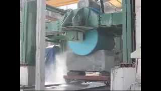 preview picture of video 'New powerful 50-blade(up to 70-blade) stone cutting machine'