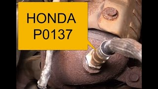 How to Fix HONDA P0137: Oxygen Sensor Circuit Low Voltage (Bank 1, Sensor 2)