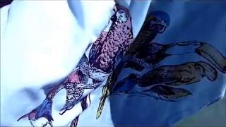 Solar Active® Color Change Shirt | 'Solar Tropical Birds'| Magic Shirt Video