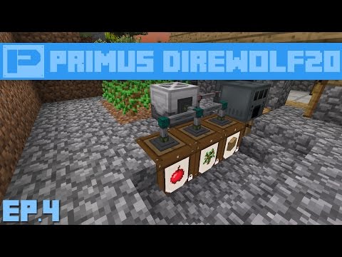 Primus : Direwolf20 1.7 : Ep.4 - Simple Infinite Power Setup!