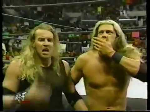 Edge and Christian vs. Too Cool (10 15 2000 WWF Sunday Night Heat)