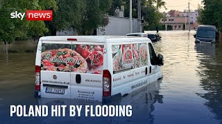 Europe floods: Sky News heads to Polish town hit by extensive flooding