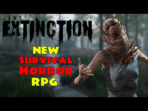 NEW Survival Horror RPG! Let's Play - Jaws of Extinction - Part 2