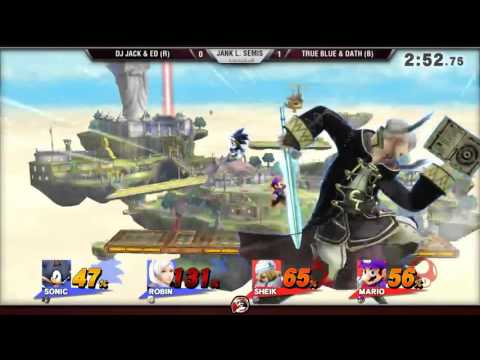 VS Jank City Doubles 10/10/15 - Losers Semis - DJ Jack & Purple Guy vs True Blue & Dath