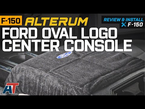 2015-2019 F150 Alterum Ford Oval Logo Center Console Cover Review & Install