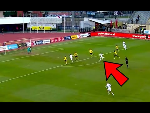 Lovely flowing on-the-turn volley from the Slovenian Prva Liga