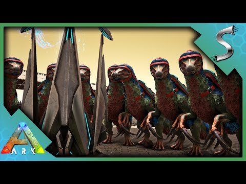 MUTATED THERIZINO ARMY VS ALL ALPHA BOSSES! - Ark: Survival Evolved [S4E130]