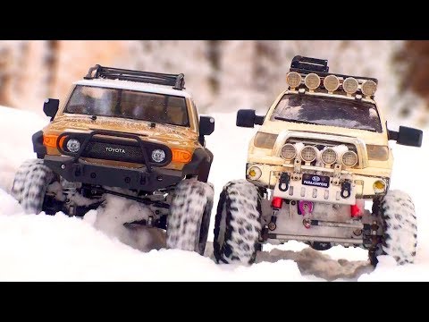 RC Car OFF Road HPI Venture Toyota FJ Cruiser Snow Test Drive — RC Extreme Pictures