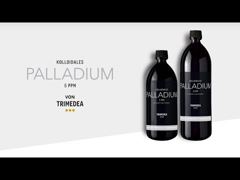 Kolloidales Palladium 5ppm - hergestellt im Hochvolt-Plasmaverfahren mit 10.000V. Keine Elektrolyse!