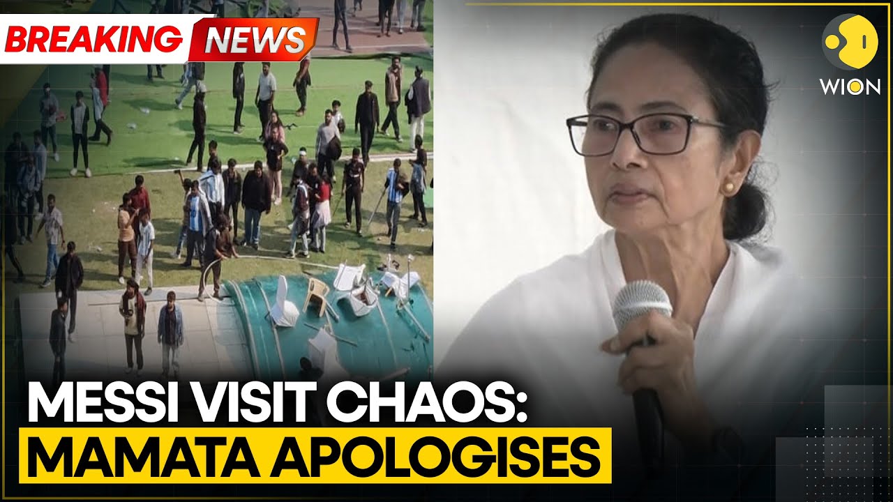 Breaking: West Bengal CM Expresses Shock at Messi Visit Chaos in Kolkata | WION