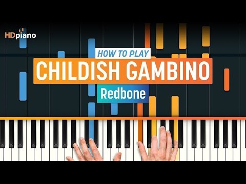 Piano Lesson for "Redbone" by Childish Gambino | HDpiano (Part 1)