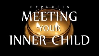 Hypnosis for Meeting Your Inner Child Self (Meditation Relaxation Candle  | Voice ASMR | Healing)