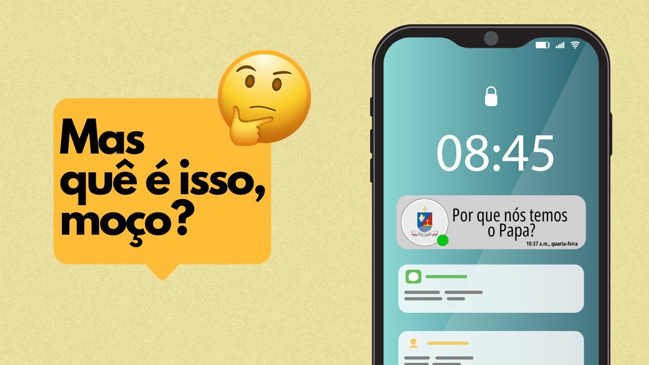 POR QUE NÓS TEMOS O PAPA? | Mas quê é isso, moço?