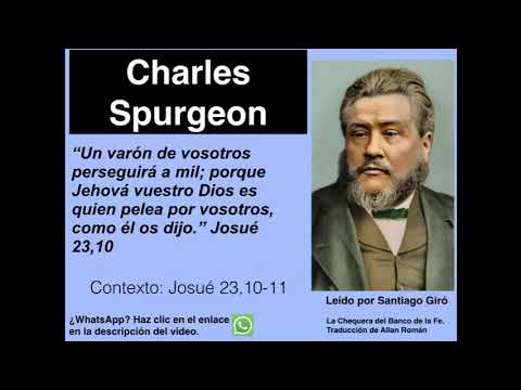 Josué 23,10. Devocional de hoy. Charles Spurgeon en español.