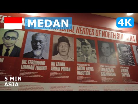 🇮🇩 Indonesia - Medan: 5 Minutes Walking Tour - 4K