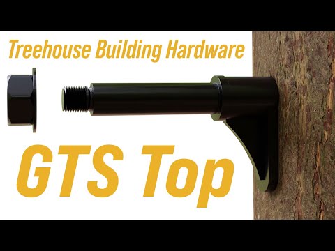 German Treehouse Screw GTS TOP – Tree-friendly Attachment Solution