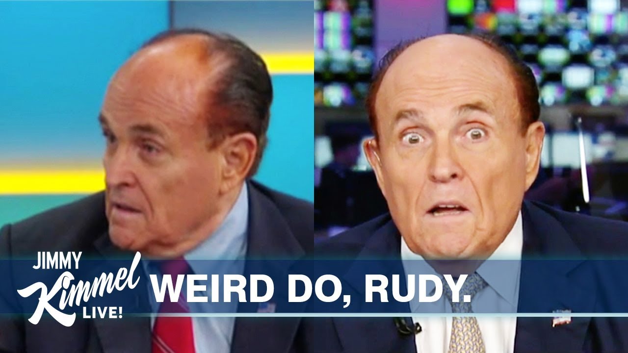 We Need to Talk About Rudy Giuliani's Hair - YouTube