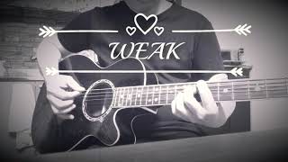 WEAK / Guitar Cover /lyrics