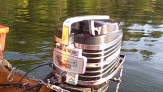 preview picture of video '1963 penn yan 15 foot lap strake 35 mercury outboard'