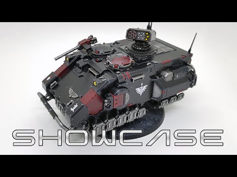 Dark Angels Primaris Impulsor - Closed Back Conversion | Warhammer 40k Showcase