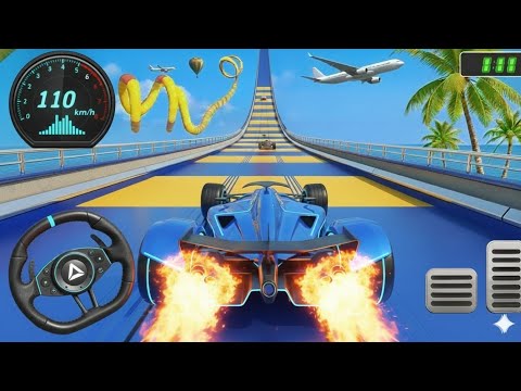 Formula Car Mega Ramp Extreme Racing - GT Car Formula Car Racing Stunts 3D - Android GamePlay 