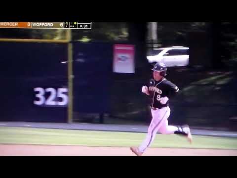 Wofford's John Dempsey hits home run vs. Mercer