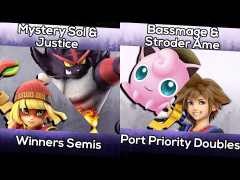 Mystery Sol/Justice (Min Min, Incineroar) vs Stroder Ame/BassMage (Jigglypuff, Sora) - PP7 DUBS WSFs
