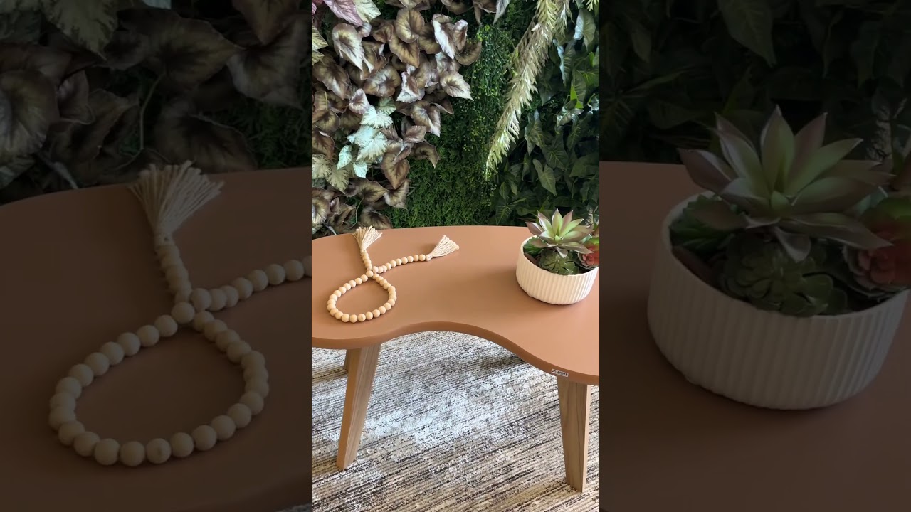 Thumbnail do vídeo - Mesa de Centro Organica - Off White