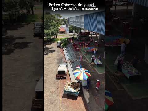 IPORÁ GOIÁS, PROJETO VISÃO AÉREA - FEIRA COBERTA.
