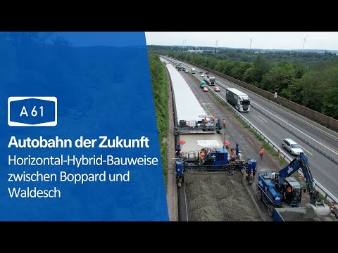 Die Autobahn der Zukunft: Forschungsstrecke bei Boppard [A61] | Autobahn GmbH
